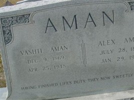 Vashti Aman Vashti Aman