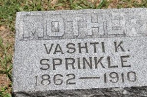 Vashti K Sprinkle Vashti K Sprinkle