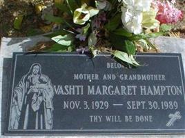 Vashti Margaret Hampton