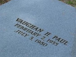 Vaughn H. Paul Vaughn H. Paul