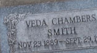 Veda Ethel Chambers Smith Veda Ethel Chambers Smith