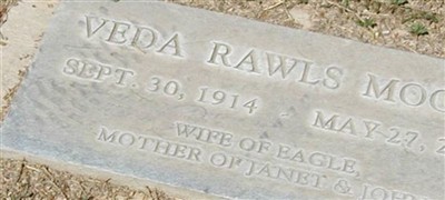 Veda Rawls Moore Veda Rawls Moore
