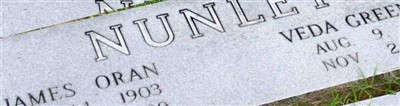 Veda T Greenhill Nunley
