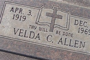 Velda Claire Demaris Allen