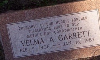Velma A. Garrett