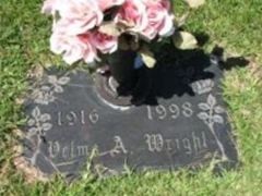 Velma A. Wright Velma A. Wright