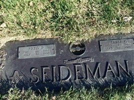 Velma Annetta Grogger Seideman