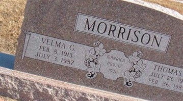 Velma G. Morrison