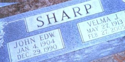 Velma J Sharp Velma J Sharp