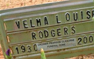 Velma Louise "PZ" Sheffield Rodgers