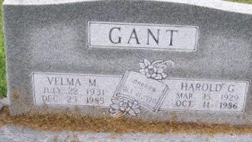 Velma M. Gant Velma M. Gant