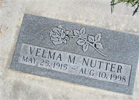 Velma May Forbes Nutter Velma May Forbes Nutter