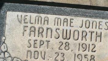 Velma May Jones Farnsworth