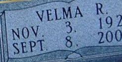 Velma R McClure