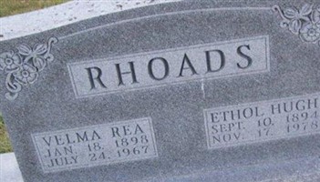 Velma Rea Rhoads Velma Rea Rhoads