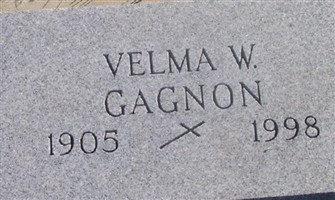 Velma W. Gagnon