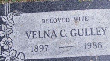 Velna Claudia Blalock Gulley Velna Claudia Blalock Gulley