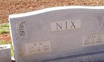 Velva G Nix