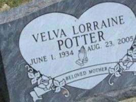 Velva Lorraine Potter Velva Lorraine Potter