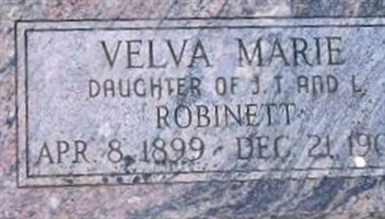 Velva Marie Robinett