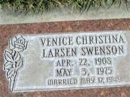 Venice C Larsen Swenson Venice C Larsen Swenson