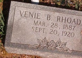 Venie B Rhoades