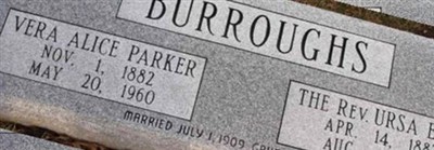 Vera Alice Parker Burroughs Vera Alice Parker Burroughs