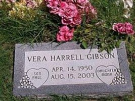 Vera Harrell Gibson Vera Harrell Gibson