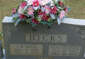 Vera Hydrick Hicks Vera Hydrick Hicks