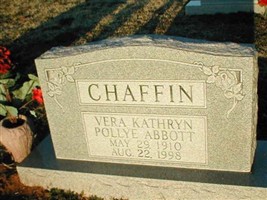 Vera Kathryn Abbott Chaffin