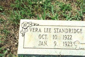 Vera Lee Standridge Vera Lee Standridge