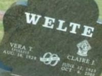 Vera Traliece Pullis Welte Vera Traliece Pullis Welte