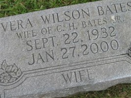 Vera Wilson Bates Vera Wilson Bates