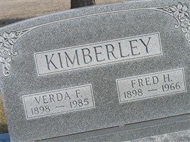 Verda F. Hinshaw Kimberley Verda F. Hinshaw Kimberley