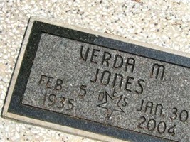 Verda M Hand Jones