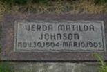 Verda Matilda Johnson