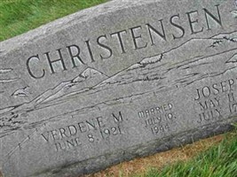 Verdene M. Christensen Verdene M. Christensen