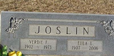 Verdie F. Joslin Verdie F. Joslin
