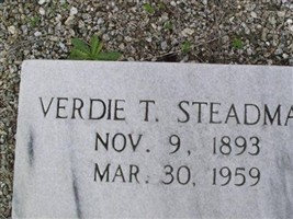 Verdie Thorne Steadman