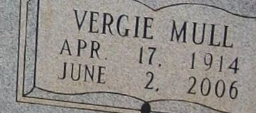 Vergie Mull Rhoney