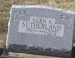 Verland K "Vern" Sutherland Verland K "Vern" Sutherland