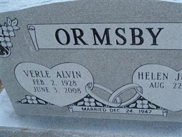 Verle Alvin Ormsby Verle Alvin Ormsby
