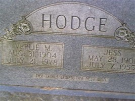 Verlie M Hodge