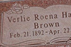 Verlie Roena Hatch Brown
