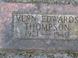 Vern Edwards Thompson