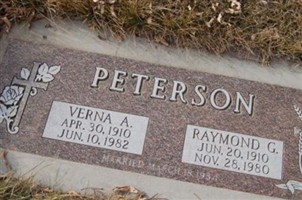 Verna A Peterson Verna A Peterson