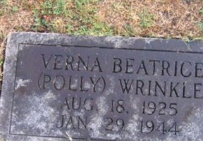 Verna Beatrice "Polly" Wrinkle