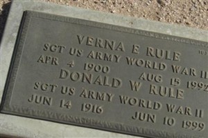 Verna E Rule