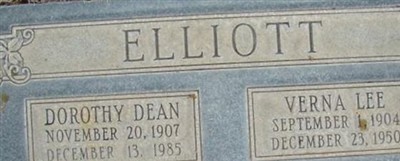 Verna Lee Elliott