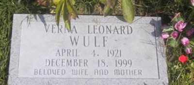 Verna Leonard Wulf